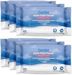 by Amazon Gentle Moist Toilet Tissues, Unscented, Fine to Flush, 240 Count (6 Packs of 40) (Previously Presto!)