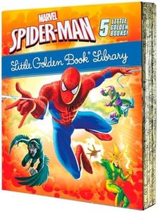 Spider-Man Little Golden Book Library (Marvel): Spider-Man!; Trapped by the Green Goblin; The Big Freeze!; High Voltage!; Night of the Vulture!