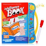 Hemesett Interactive Learning Intelligence Book for Toddlers (1 Year Warranty) – Educational Sound Book with ABCs, Numbers & Rhymes, Fun & Engaging for Ages 2-4, Intelligent Book for Kids