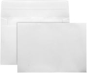 50 Packs White A4 Envelopes,4x6 Envelopes,4x6 Envelopes for Invitations,Printable invitation envelope,Photos, postcards, greeting cards, mailings, Wedding Self-sealing Envelopes (white)