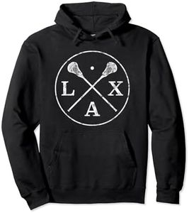 LACROSSE Logo Hoodie I LAX Player and Fan design