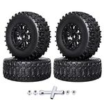 AllinRC 12mm Hex Wheels and Tires f