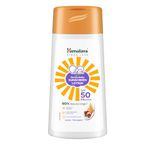Himalaya Gentle Baby Sunscreen Lotion 50ml | SPF 50 PA++++ | UVA & UVB Broad Spectrum Protection For All Skin Types | With Jojoba Oil & Vitamin E | Non-Greasy, No White Cast|