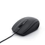 Verbatim Bravo Wired Notebook Optical Mouse, Black (98106)