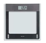 Taylor Precision Products Electronic Glass Talking Bathroom Scale, 440 lb Capacity