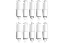 Osram Ledvance 10 Watt G24d Led Value Stick PL Lamp Cross Pin 230V- Warm White 3000K- Pack of 10