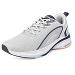 Campus Men's Vertigo L.Gry/Navy Sneakers - 6UK/India 22G-971