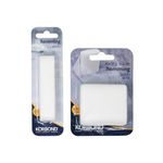 KORBOND Hemming Web Set - SEW FREE HEMMING - 18m Total - 8m x 60mm plus 10m x 20mm - Extra Wide and Standard width - Suitable for Clothing and Curtains, White, 114101