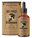 Fulllight Tech Beard Oil for Men Fast Growth and Soft Beard with Natural Beard Growth Oil for Men Nourishes and Strengthens Uneven Patchy Beard Fix - (Pack of 1, 30ml)