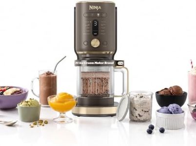 Ninja® CREAMi® XL Deluxe Gen 2, 11-in-1 Ice Cream Maker, Mocha, NC601BR