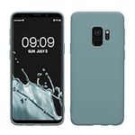 kwmobile Case Compatible with Samsung Galaxy S9 Case - Soft Slim Protective TPU Silicone Cover - Antique Stone