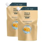 by Amazon Milk & Honey Hand Soap Refill, 2 x 1000ml