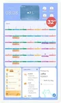 Cozyla 32 Inch Digital Calendar Wal