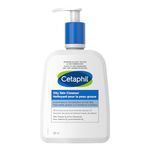 Cetaphil Oily Skin Cleanser (500ml) - Gentle Foaming Daily Facial Cleanser, Ideal Face Wash for Sensitive, Acne Prone, Combination to Oily Skin, Dermatologist Recommended