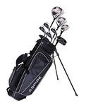 Aspire XD1 Teenager Complete Golf Set Includes Driver, Fairway, Hybrid, 7, 8, 9, Wedge Irons, Putter, Stand Bag, 3 HC'S Teen Ages 13-16 Right Hand - Height 5'1" - 5'6"