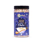 Nutriorg Organic Rolled Oats 400g | Gluten Free Oats | Wholegrain Oats | High Fiber & Protein-Rich Oats | Ideal for Weight Loss & Breakfast | 100% Natural Oats