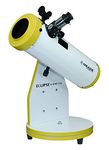 Meade Instruments Day and Night Telescope - 227001 EclipseView 114mm Reflecting Telescope with Removable Filter,Black/White/Yellow