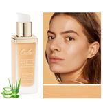 Oulac Foundation Full Coverage, Foundation for Mature Skin, Liquid Hydrating Foundation Enriched with Aloe Vera, Shade: 12 Desert 30 ml