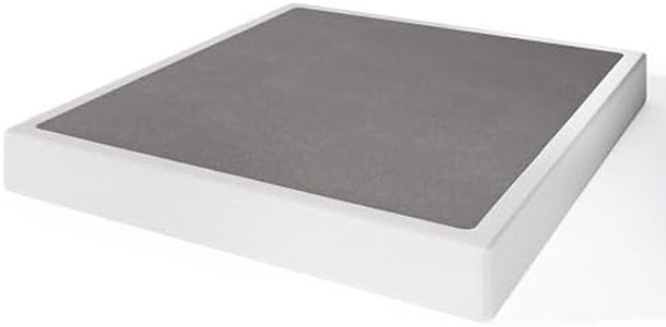 RLDVAY 5 inch Low Profile Queen-Size Box-Spring Only, Heavy Duty Metal with Fabric Cover, Easy Assembly, Non Slip, Noise Free