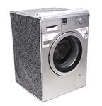 Elite Products Front Load Washing Machine Cover Suitable for LG 8.5 Kg, 9 Kg, 9.5Kg, 10 Kg, 10.5 Kg, 11 Kg, 11.5 Kg 12 Kg (72Cmsx63Cmsx81Cms), Fabric