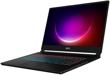 MSI Stealth 15M Laptop Computer: Intel Core i7-1260P Processor, NVIDIA GeForce RTX 3060 Graphics, 32GB DDR4 3200 MHz RAM, 1TB NVMe SSD, Windows 11 Pro, Carbon Gray