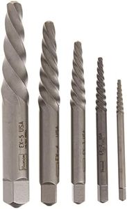 Irwin Industrial Tools 53535 Spiral Screw Extractor Set, 5-Piece