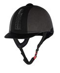 Rhinegold Pro Riding Hat-6 7/8-Black/Grey