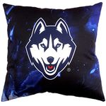 College Covers Color Swept Pillow, 16 inch, UConn Huskies