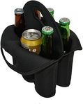 Beer Carrier Beer Holder 6 Pack Insulated Neoprene Beer Bottles Carrier Tote 12 oz Beer Bottles Can Cooler Holder