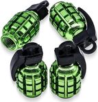 MEAJOO 4 PCS Grenade Style Tire Val