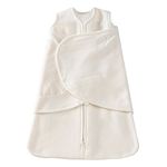 HALO Sleepsack Micro-Fleece Swaddle, Cream, Newborn