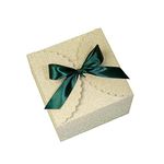 WEWILUCK Small Gift Boxes for Presents, Gold Glitter Christmas Gift Boxes Bulk for Women, Man, Empty Square Gift Box for Gifts Widely Used in Various Occasions(4.75” x 4.75” x 3.53”)