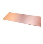 ALEAF Pure 99.9% Copper Plate for Making Structured Water 3.5 X 12inch with 1mm thickness (15 Liters Thick copper sheet)