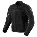 REV'IT! Men's Eclipse 2 Metropolitan Motorcycle Jacket, Black, XXL