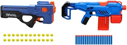 Nerf Rival Charger Mxx-1200 Motorized Blaster & Alpha Strike Flyte Cs-10 Motorised Blaster,Multi