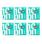 10 on TISSUES Lite Extra Soft Cocktail Dinner Napkins, 2 Ply Tissue Paper, Napkins for Dining Table, 50 Pulls per Pack, Pack of 6 (50 x 6 = 300 Sheets)