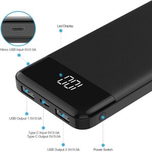 Charmast 10400mAh Portable Power Bank – Compact USB Charger