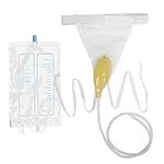 Adult Urine Bag, Men Urinal Male Urination Device Funnel Urine Bag For Elderly Endangered Patients Funnel Urine Bag Male Urine Bag For Travel 1000ml