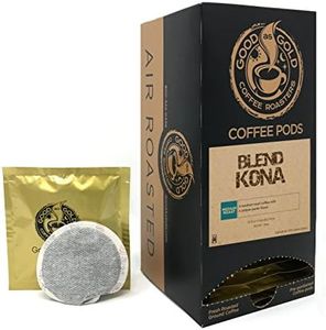 KONA Blend Coffee PODS - Good As Gold Coffee - (1 Box / 18 Coffee Pods)