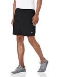 Champion Men's Athletic Shorts, Unlined Shorts, Lightweight Mid-Length Basketball Shorts, 7", Black, Large