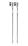 LEKI Bold Lite S Ski Poles, Anthracite-Black-Bright Red, 115 cm