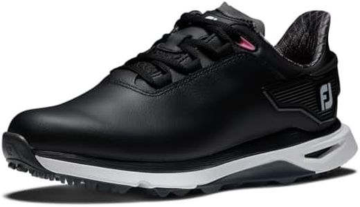 FootJoy Women's Pro|SLX Golf Shoe, Black White Grey, 39 EU Weit
