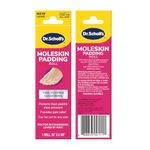 Dr. Scholl's Moleskin Plus 24" X 4 5/8" Padding Roll (Pack Of 4)