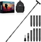 aiGear Hiking Walking Stick 13 in 1 Tactical Walking Staff with 3 Survival Tool Adjustable Outdoor Trekking Poles for Survival Camping Hiking