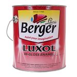 BERGER Luxol Hi Gloss Enamel Truck Brown 4Ltr