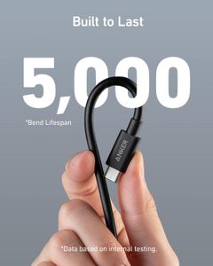 Anker 515 USB-C to USB-C Cable 3.3ft – 8K, 40Gbps, 240W Charging