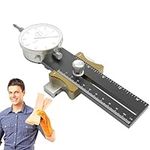 Generic Table Saw Gauge,Adjustable Saw Dial Gauge Corrector - Table Saw Gauge Basic Machinery Tool for Aligning and Calibrating Work Shop Machinery