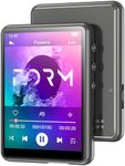 64GB MP3 Player with Bluetooth 5.3 - MECHEN Portable Lossless Sound Music Player with HD Speaker，2.4" Touch Screen Voice Recorder，FM Radio，E-Book，Support 128GB TF Card