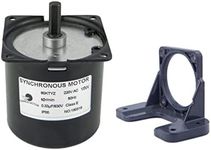 CHANCS Synchronous Reduction Motor Reversible 60KTYZ 220V 8-10RPM CW/CCW 23Kgf.cm Metal Geared for Rotisserie Turntable