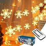 BrizLabs Snowflake Lights, 40 LED 1